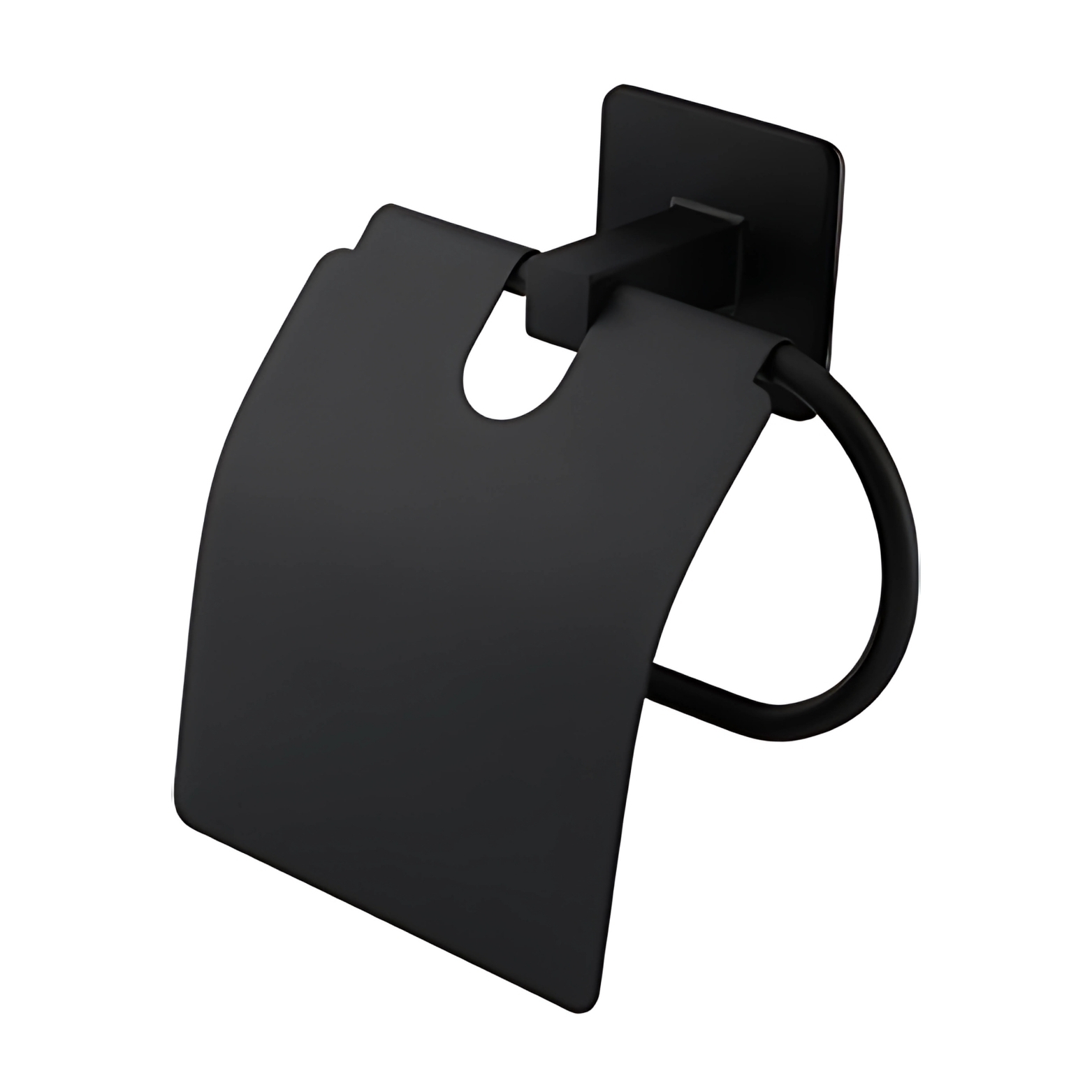 ROYAL GENİŞ KAPAKLI WC KAĞITLIĞI YAPIŞKANLI SİYAH